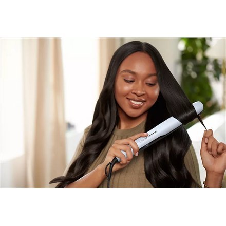 Philips Prostownica do włosów Philips BHS520/00 z systemem grzewczym ceramicznym, funkcją jonową, wyświetlaczem LED, regulacją temperatu