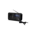 Sharp Przenośne radio cyfrowe Sharp DR-P420(BK) Tokyo, FM/DAB/DAB+, Bluetooth 5.0, zasilanie USB lub bateryjne, czarny Sharp | czarny 