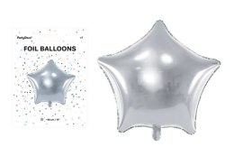 Balon fol.Gwiazdka 48 srebrny 36405