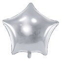 Balon fol.Gwiazdka 48 srebrny 36405