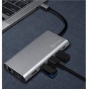 Raidsonic Raidsonic | Stacja dokująca 12 w 1 USB Type-C z PD 100W | BOX IB-DK4050-CPD | Stacja dokująca | Porty Ethernet LAN (RJ-45) 1 | P