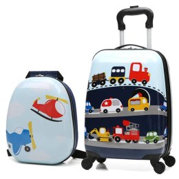 ND19_BC-P-002 Walizka i plecak w zestawie - pojazdy (WYBIERZ)