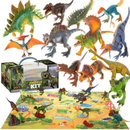 WOOPIE Duży Zestaw Figurki Dinozaury XXL + Mata Prehistoryczny Świat (WYBIERZ)