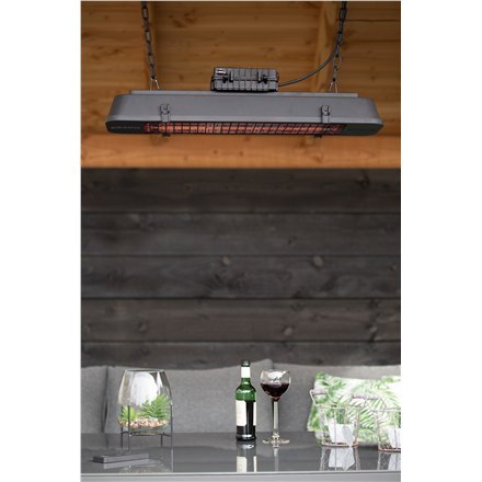 SUNRED SUNRED | Grzejnik | RD-DARK-VIN25H, Dark Vintage Wiszący | Podczerwień | 2500 W | Liczba poziomów mocy | Odpowiedni do pomieszcz