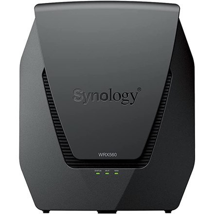 Synology Synology | Dwuzakresowy router Wi-Fi 6 | WRX560 | 802.11ax | 600+2400 Mbit/s | 10/100/1000 Mbit/s | Porty Ethernet LAN (RJ-45) 4