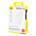 Powerbank 10000mAh 15W EnerFill FP11 z kablem USB-C 30cm - biały