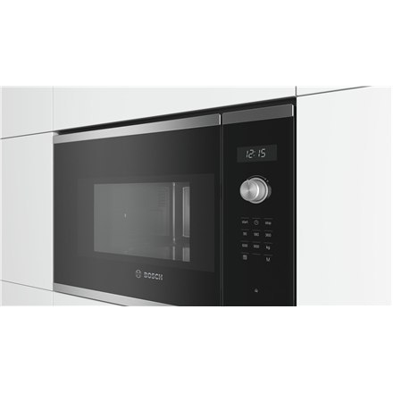 Bosch Bosch | BFL554MS0 | Kuchenka mikrofalowa | Do zabudowy | 31,5 L | 900 W | Stal nierdzewna
