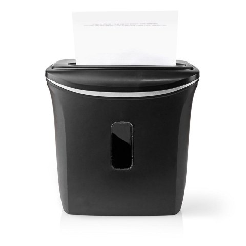 Niszczarka do papieru Nedis 12l DIN P-4 190W Czarna