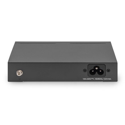 Digitus Digitus | 4-portowy gigabitowy przełącznik PoE | DN-95330-1 | Niezarządzany | Biurkowy | Ilość portów 10/100 Mb/s (RJ-45) | Iloś