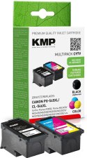 KMP C97V nabój z tuszem 2 szt. Zamiennik Wysoka (XL) wydajność Czarny, Cyjan, Purpurowy, Żółty