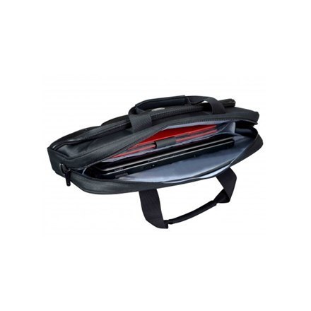 PORT DESIGNS PORT DESIGNS | Pasuje do rozmiaru 15,6 " | Courchevel | Messenger - Briefcase | Czarny | Pasek na ramię