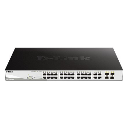 D-Link D-Link | Switch | DGS-1210-28MP | Web Management | Rack mountable | 1 Gbps (RJ-45) ports quantity 24 | SFP ports quantity 4 | Po