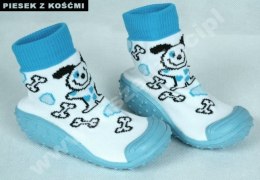 BICAL PIESEK Z NIEBIESKĄ GUMKĄ Bucik Skarpetka GUMOWA PODESZWA BICAL