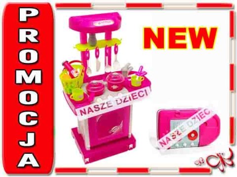 NEWMART MKA425996 KUCHNIA W WALIZCE + AKCESORIA NEWMART