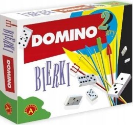 2 gry Domino + Bierki 13832 ALEXANDER