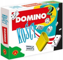 2 gry Domino + Kości 13856 ALEXANDER