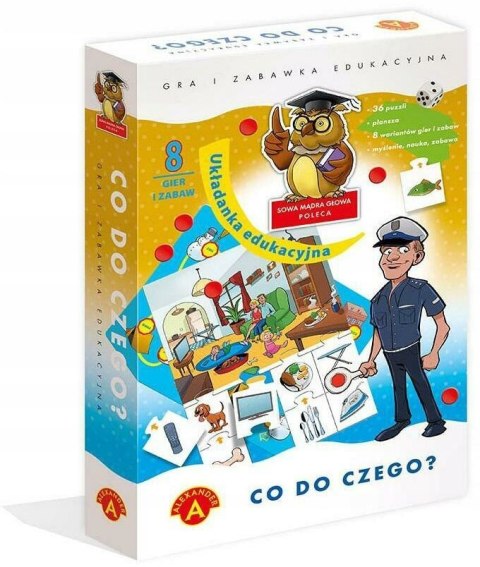 Co do czego - układanka edukacyjna 13252 ALEXANDER