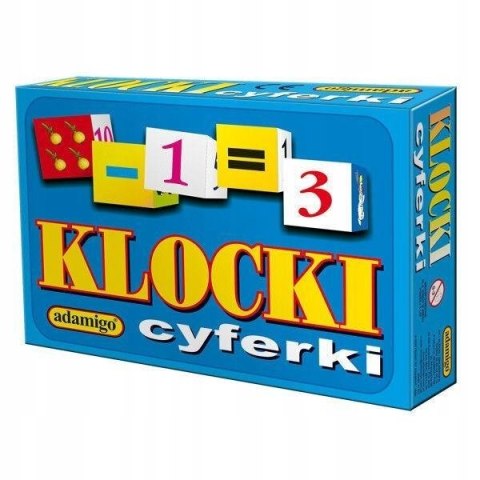 Klocki cyferki 03815 ADAMIGO