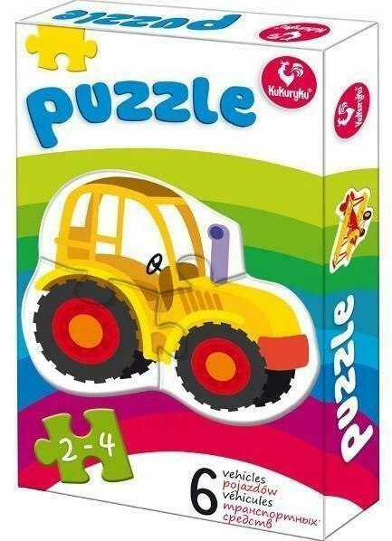Pierwsze puzzle - pojazdy 60338 PROMATEK
