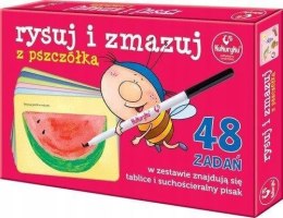 Rysuj i zmazuj z pszczółką 61984 PROMATEK