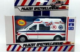 Van karetka pogotowia z głosem display HKG075 HIPO