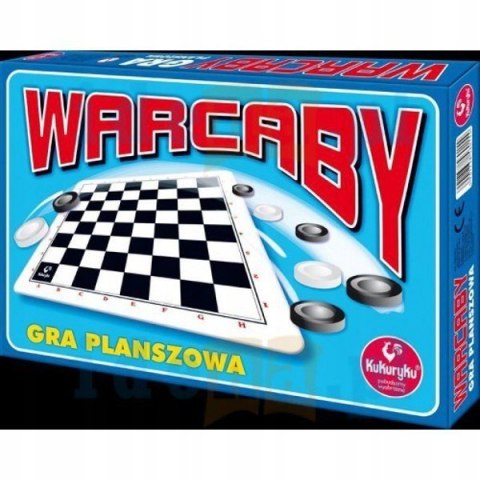 Warcaby gra planszowa 60154 KUKURYKU