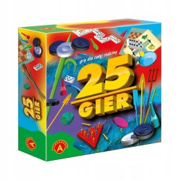 ZESTAW 25 GIER RODZINNYCH ALEXANDER 0157 ALEXANDER
