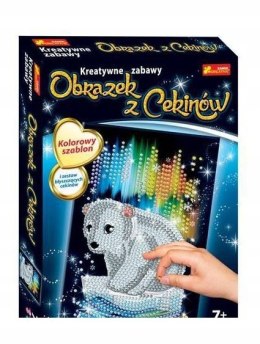 Cekinowy obrazek. Niedźwiadek 22119 RANOK-CREATIVE