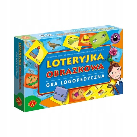Loteryjka obrazkowa-gra logopedyczna 03291 ALEXANDER