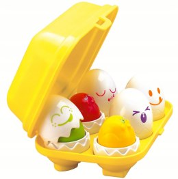 TOMY P2L piszczące jajeczka 6szt w pojemniku E1581 TOMY