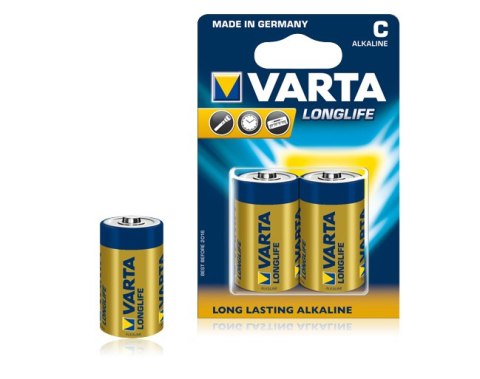 BAT0243 Bateria alkaliczna VARTA LR14 LONGLIFE 2szt./bl. VARTA