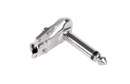 WTY0024 Wtyk Jack 6.3 mono metal kątowy TRES