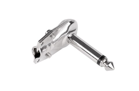 WTY0024 Wtyk Jack 6.3 mono metal kątowy TRES