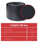 Taśma ogrodzeniowa ROLKA 26mb CLASSIC 19cm PROTECTO™ GRAFIT
