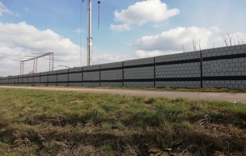 Taśma ogrodzeniowa ROLKA 26mb CLASSIC 19cm PROTECTO™ SZARA