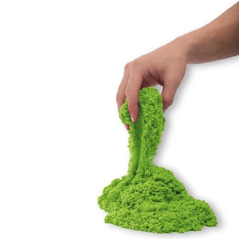 KX9568_3 Piasek kinetyczny 1kg w woreczku zielony TRES