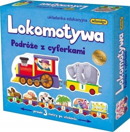 Lokomotywa - podróże z cyferkami 07202 ADAMIGO