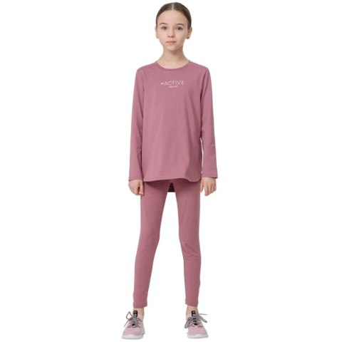 ND05_L0193-158cm HJL22 JLEG001 60S	 Legginsy dla dziewczynki 4F burgund HJL22 JLEG001 60S		 r.158cm TRES