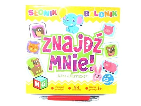 Znajdź mnie:Kim jestem? Słonik Balonik 0141 01416 MULTIGRA