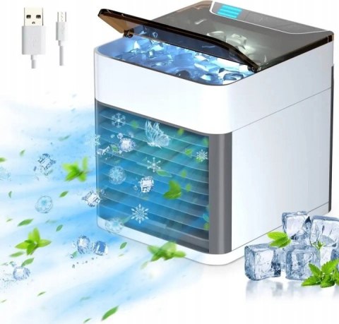 PAKO Klimator Przenośny AIR COOLER Na Wodę i Lód 3w1 SL-C02