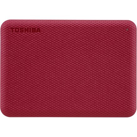 Toshiba Toshiba | Canvio Advance | HDTCA40ER3CA | 4000 GB | 2,5 " | USB 3.2 Gen1 | Czerwony