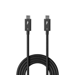 Lindy 31130 kabel Thunderbolt 1 m 80 Gbit/s Czarny