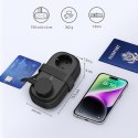 Listwa zasilająca 5w1 AC USB-A USB-C GaN 20W - czarna