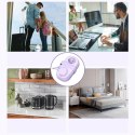 Listwa zasilająca 5w1 AC USB-A USB-C GaN 20W - fioletowa