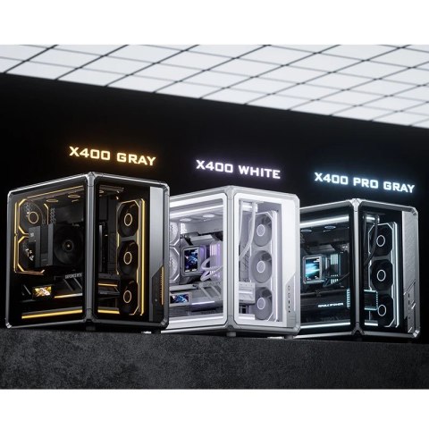 Jonsbo X400 Gray Tower Czarny