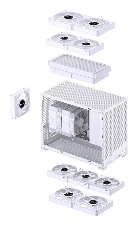 Jonsbo D32 PRO Midi Tower Biały