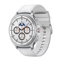 Samsung Galaxy Watch 8 Classic 3,3 cm (1.3") AMOLED 46 mm Cyfrowy 438 x 438 px Ekran dotykowy Srebrny Wi-Fi GPS
