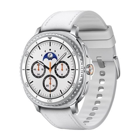 Samsung Galaxy Watch 8 Classic 3,3 cm (1.3") AMOLED 46 mm Cyfrowy 438 x 438 px Ekran dotykowy Srebrny Wi-Fi GPS