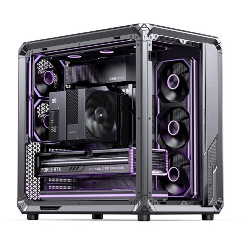 Jonsbo X400 PRO zabezpieczenia & uchwyty komputerów Tower Czarny
