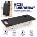 Wózek transprotowy do 200kg płyta sklejka 58x28,5cm na kółach do przewożenia